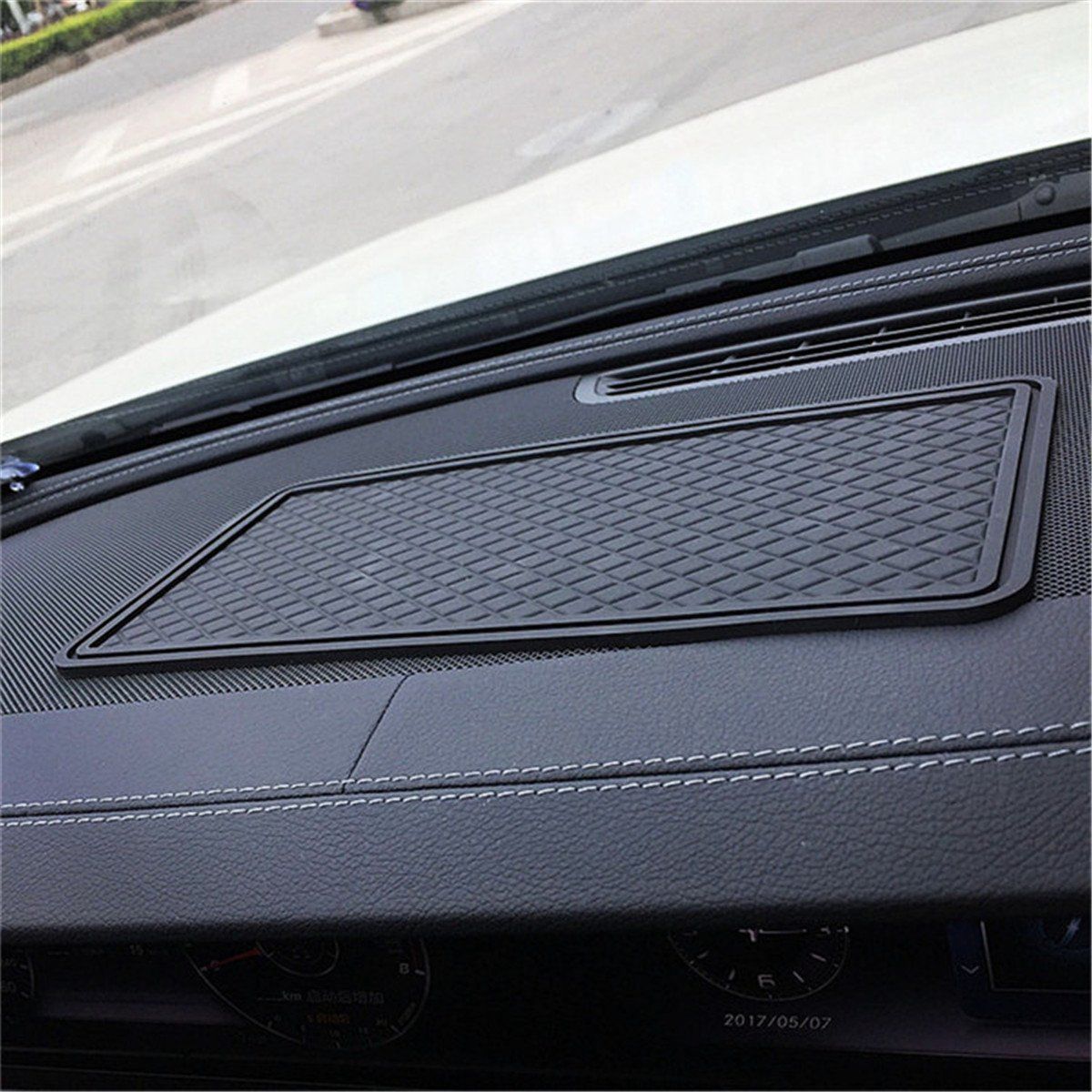 Extra Thick Sticky Anti-Slip Gel Pad Universal Non-Slip Dashboard Mat for Cell view 4