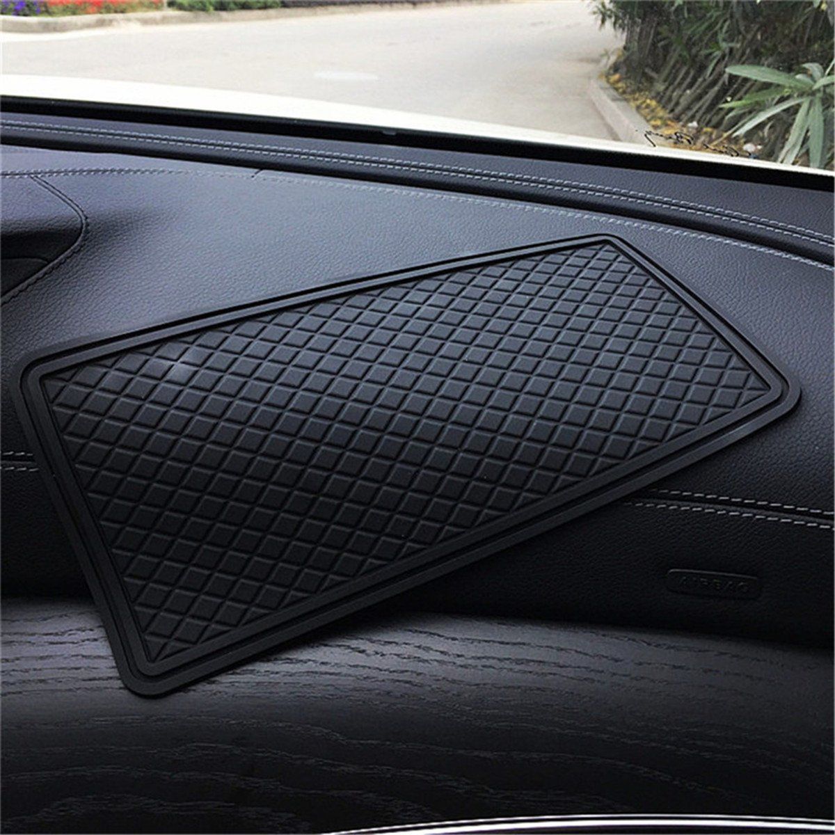 Extra Thick Sticky Anti-Slip Gel Pad Universal Non-Slip Dashboard Mat for Cell view 5
