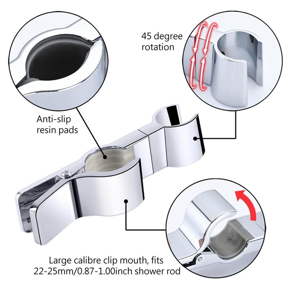 Adjustable Hand Shower Bracket for Slide Bar view 5