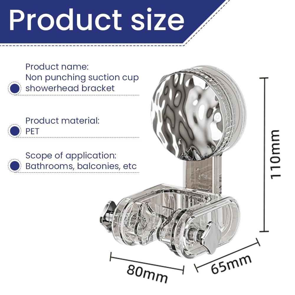Handheld Shower Head Holder Adjustable Height view 5