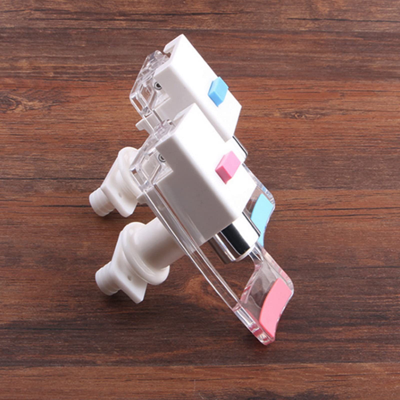 2 Pieces Water Dispenser Replacement Push Faucet with Two Water Valves and view 3