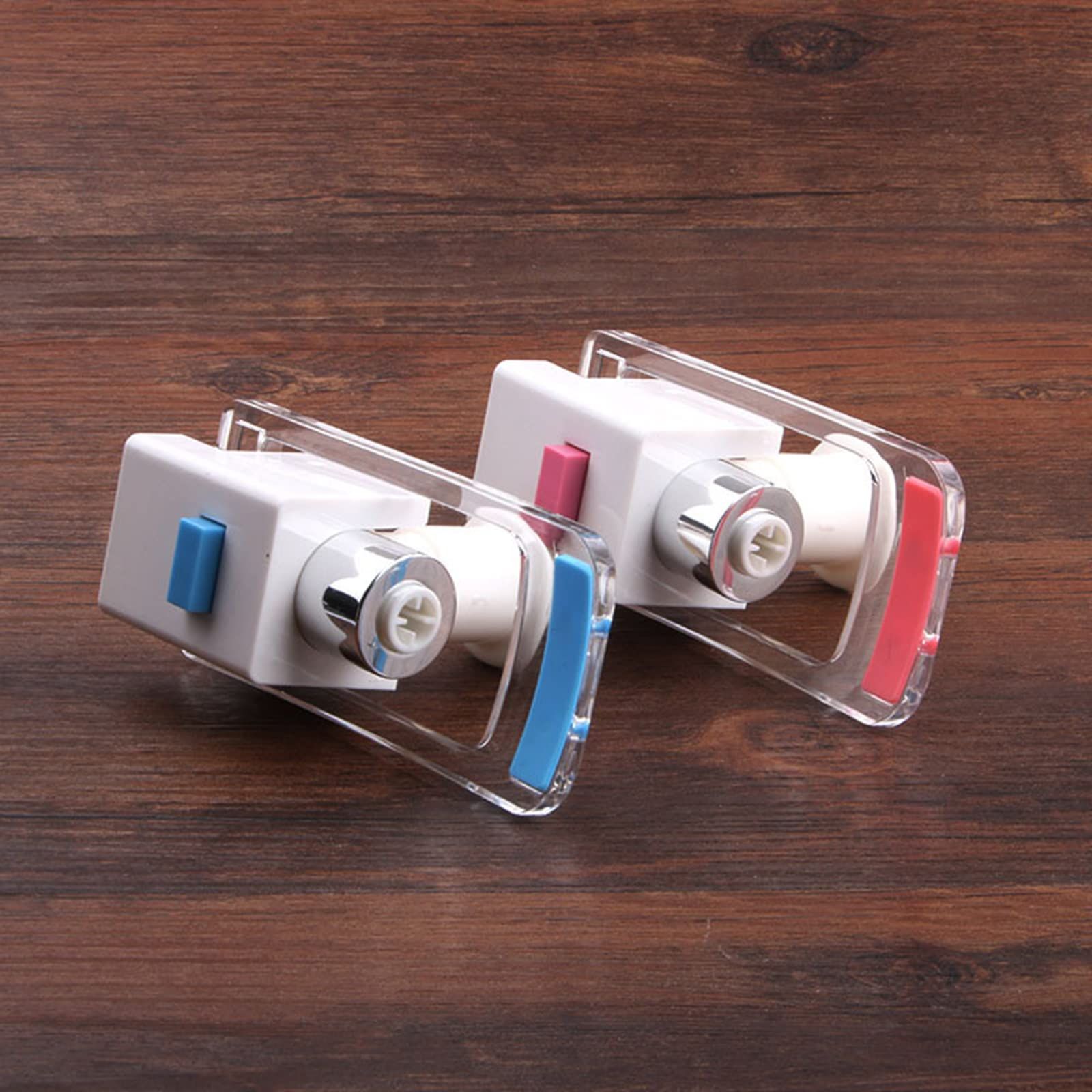 2 Pieces Water Dispenser Replacement Push Faucet with Two Water Valves and view 5