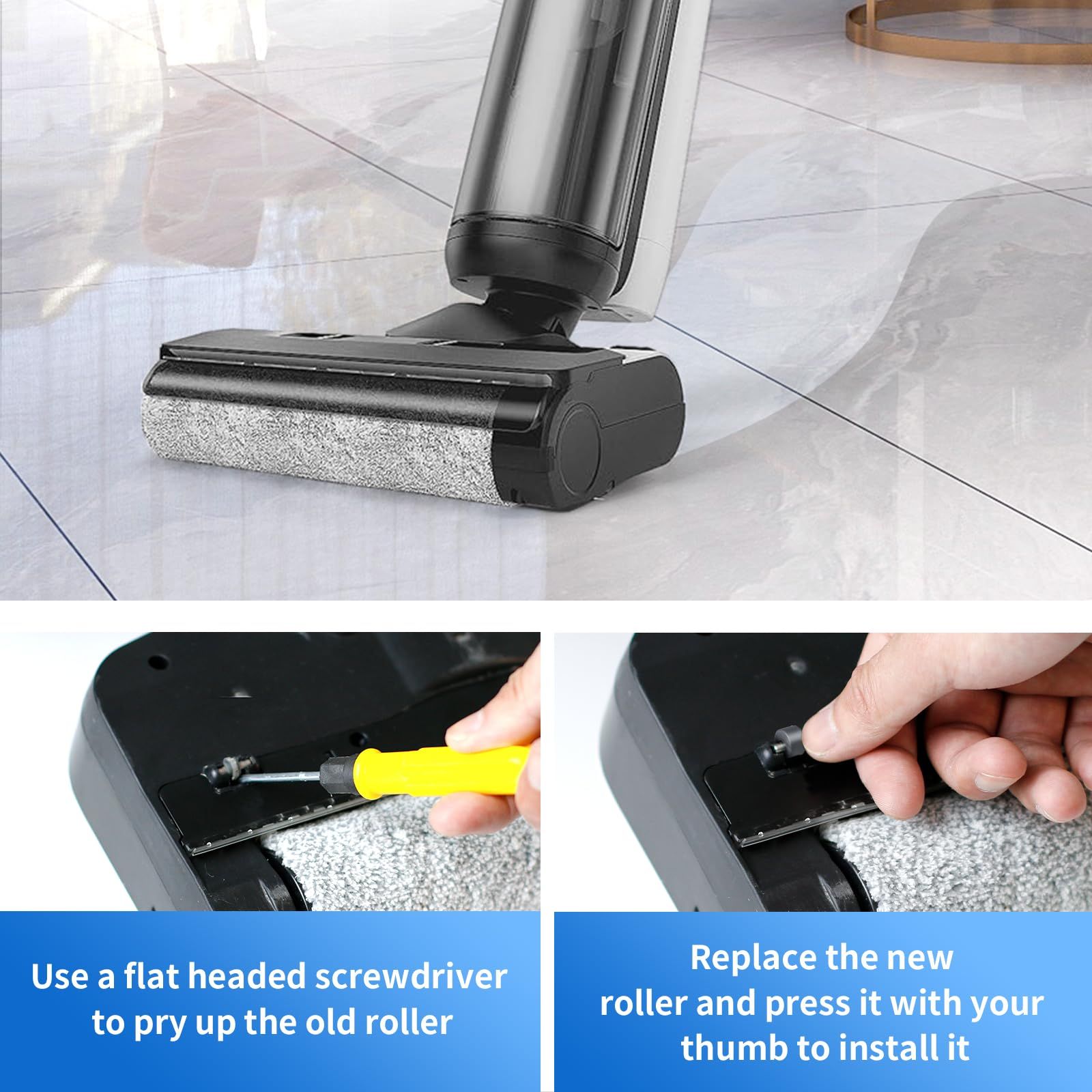 Front Wheels for Vacuum Cleaner view 3