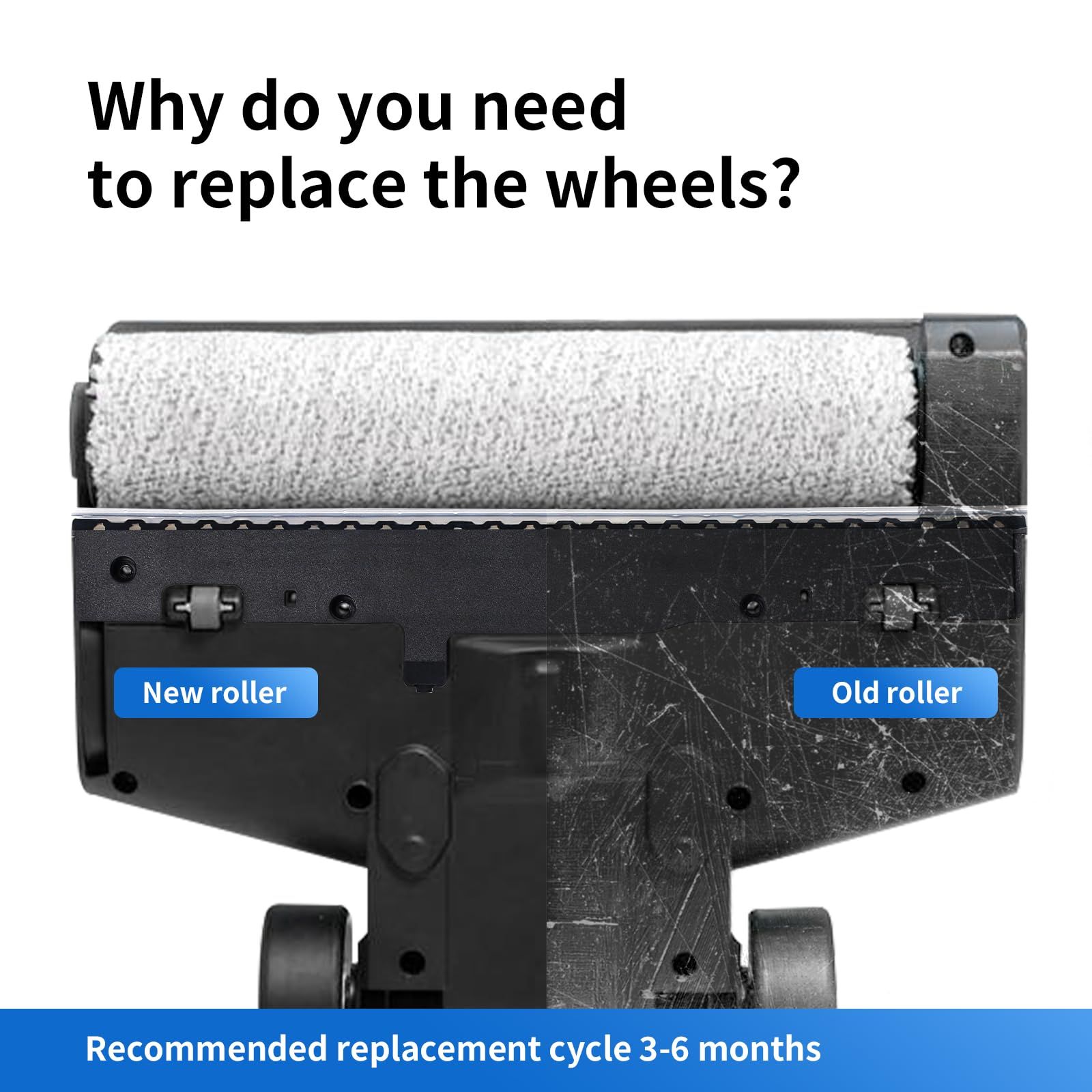 Front Wheels for Vacuum Cleaner view 4