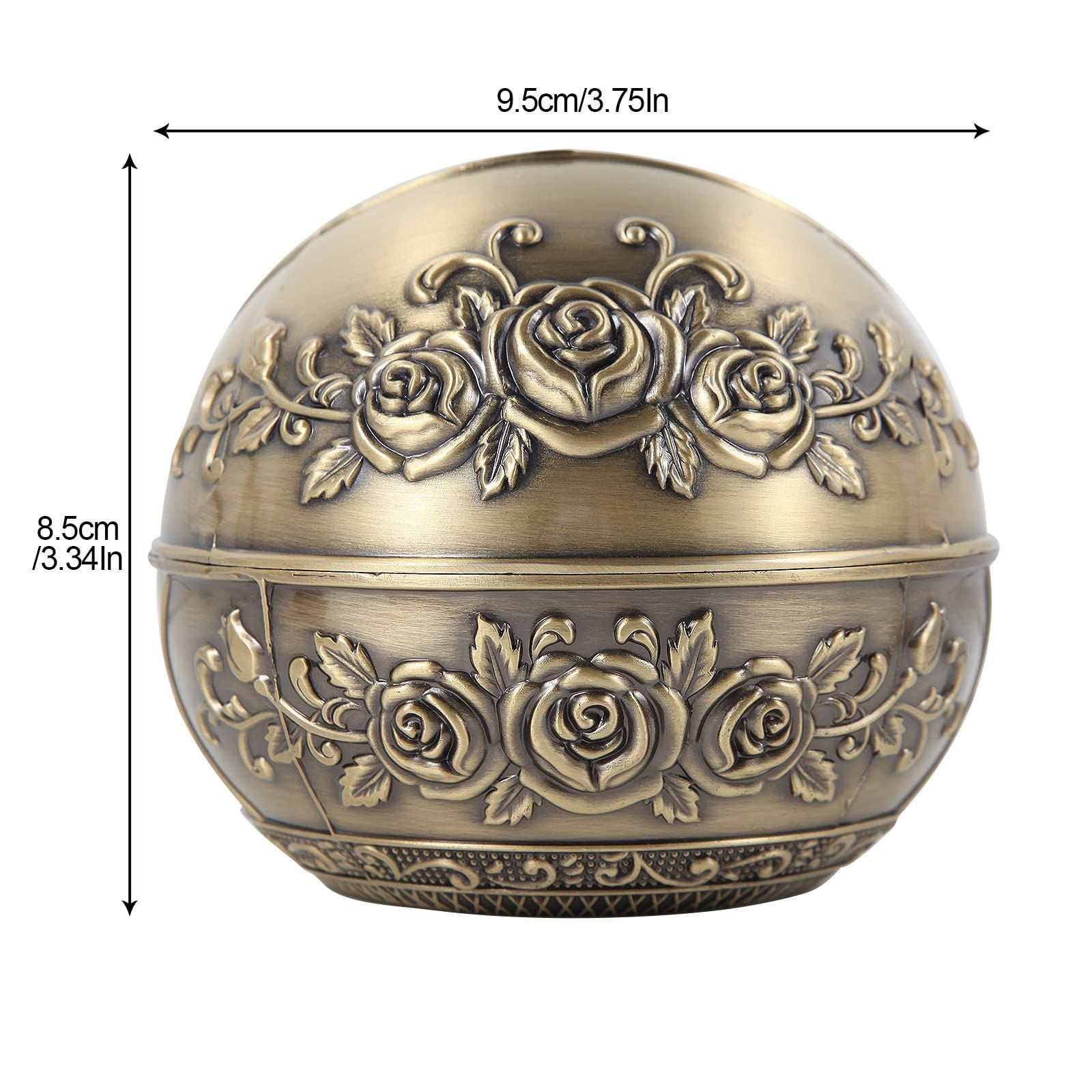 Windproof Ashtray with Lid for Weed view 2