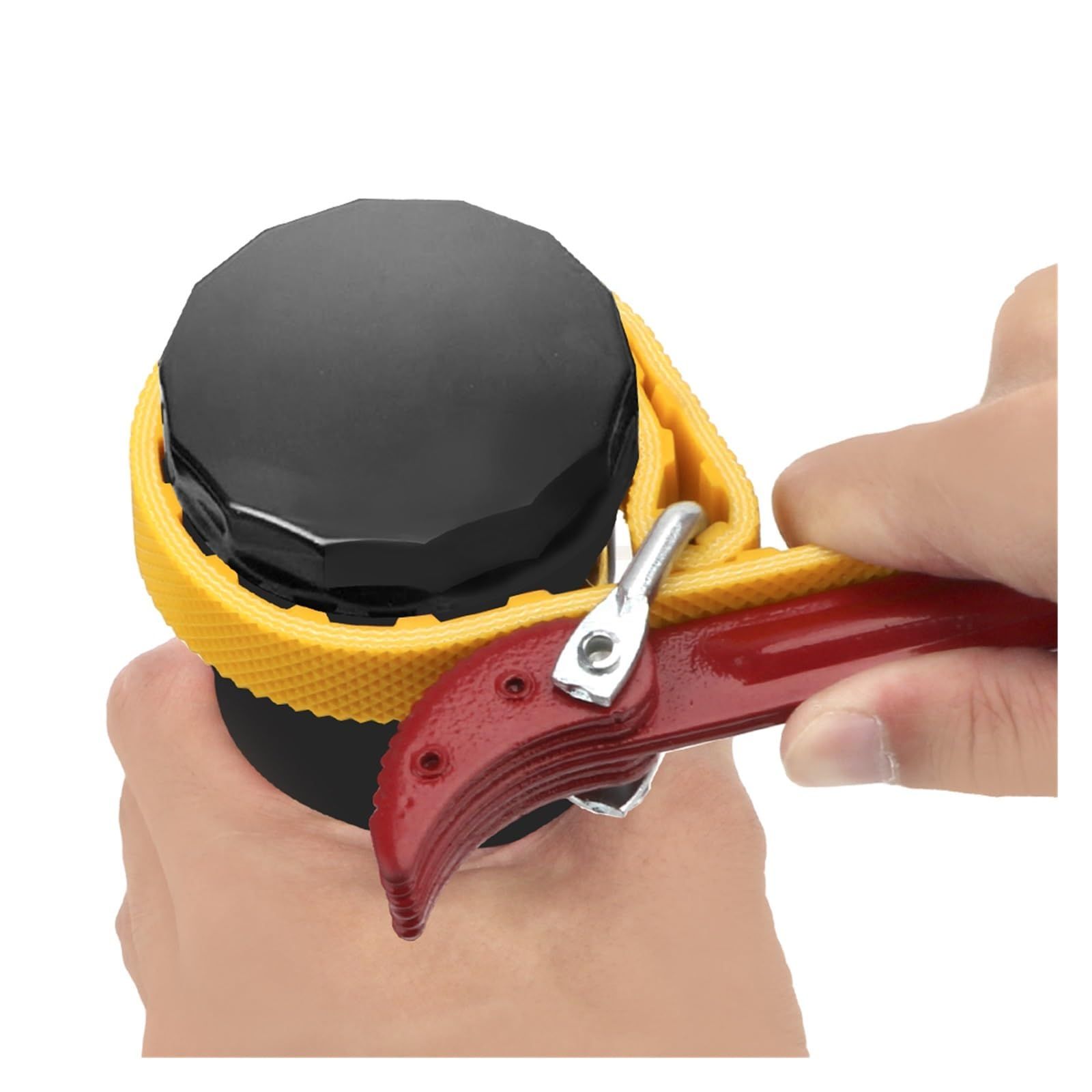 Oil Filter Wrench Adjustable Strap Opener Belt Wrench Oil Filter Chain Oil view 4