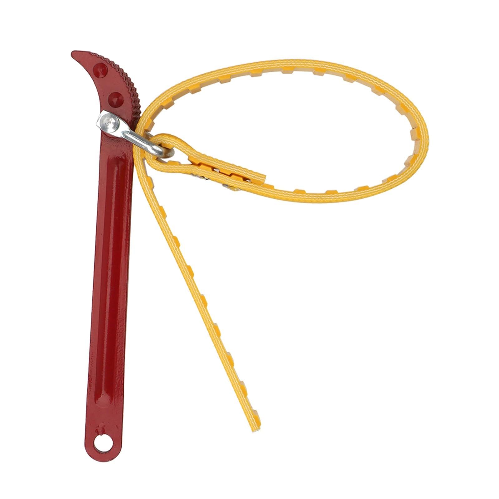 Oil Filter Wrench Adjustable Strap Opener Belt Wrench Oil Filter Chain Oil view 5
