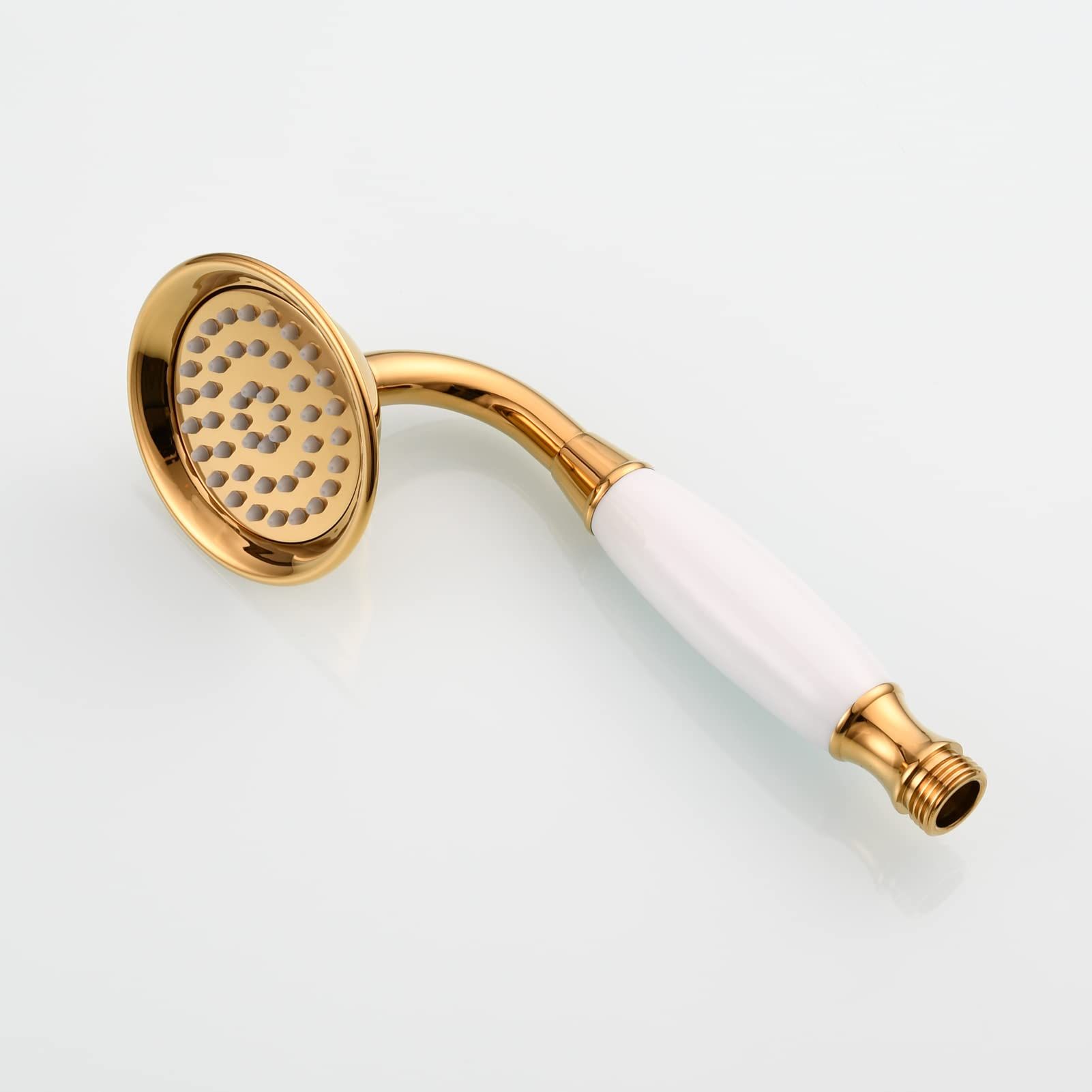 Handheld Showerhead High Pressure Brass Vintage Telephone Shower Head for Bathroom view 5