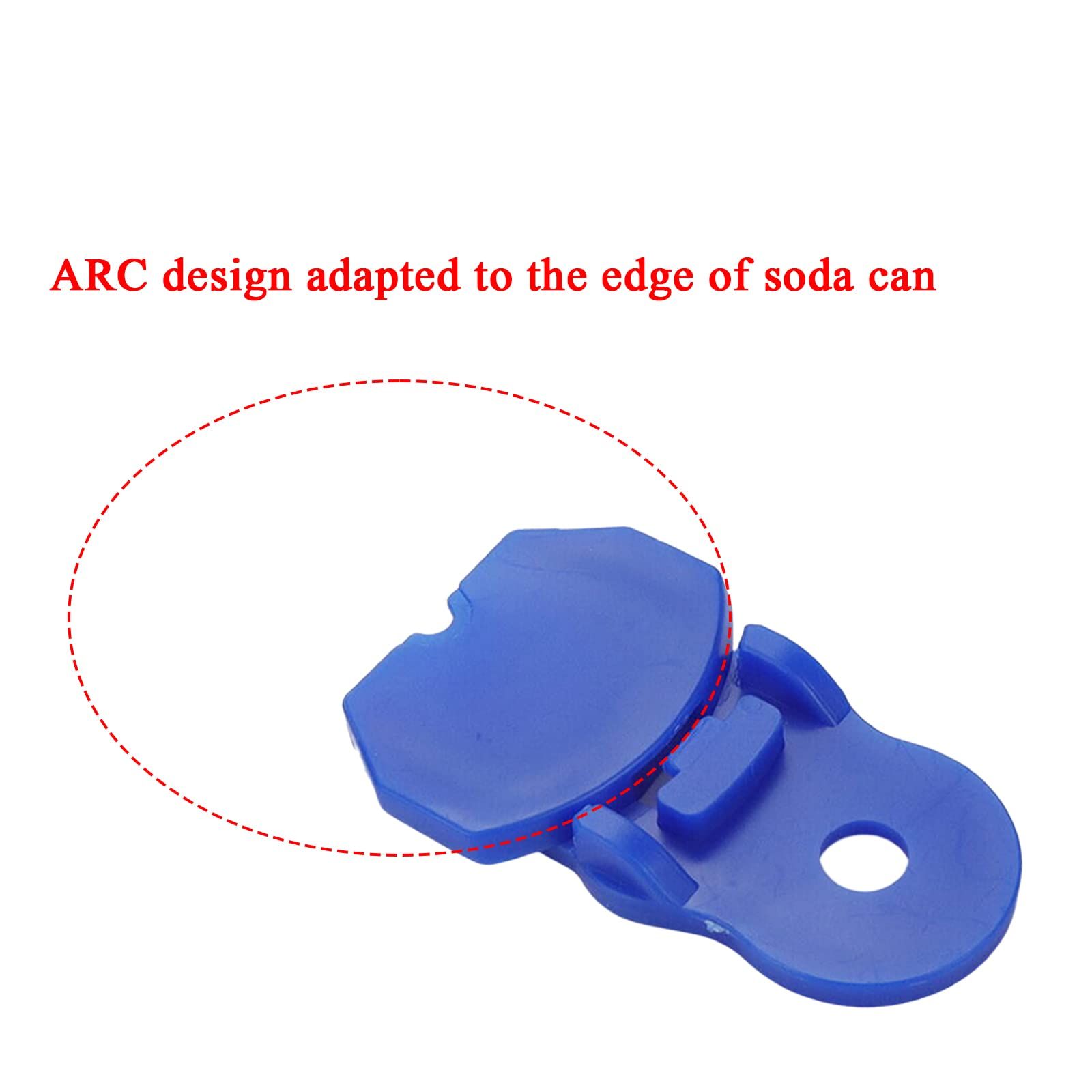 6 Pcs Soda Can Opener Protective Lid Plastic Drink Shield for Pop Beer or Soda view 3