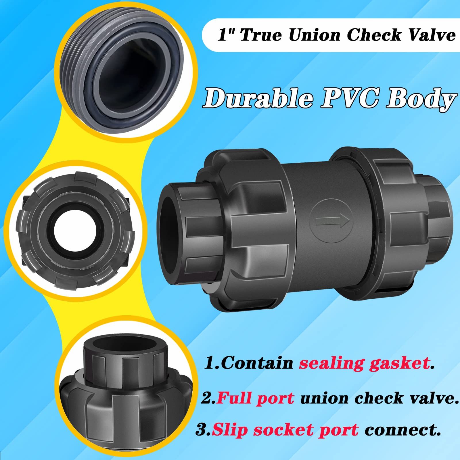 Check Valve Heavy Duty Ball Check Valve view 4