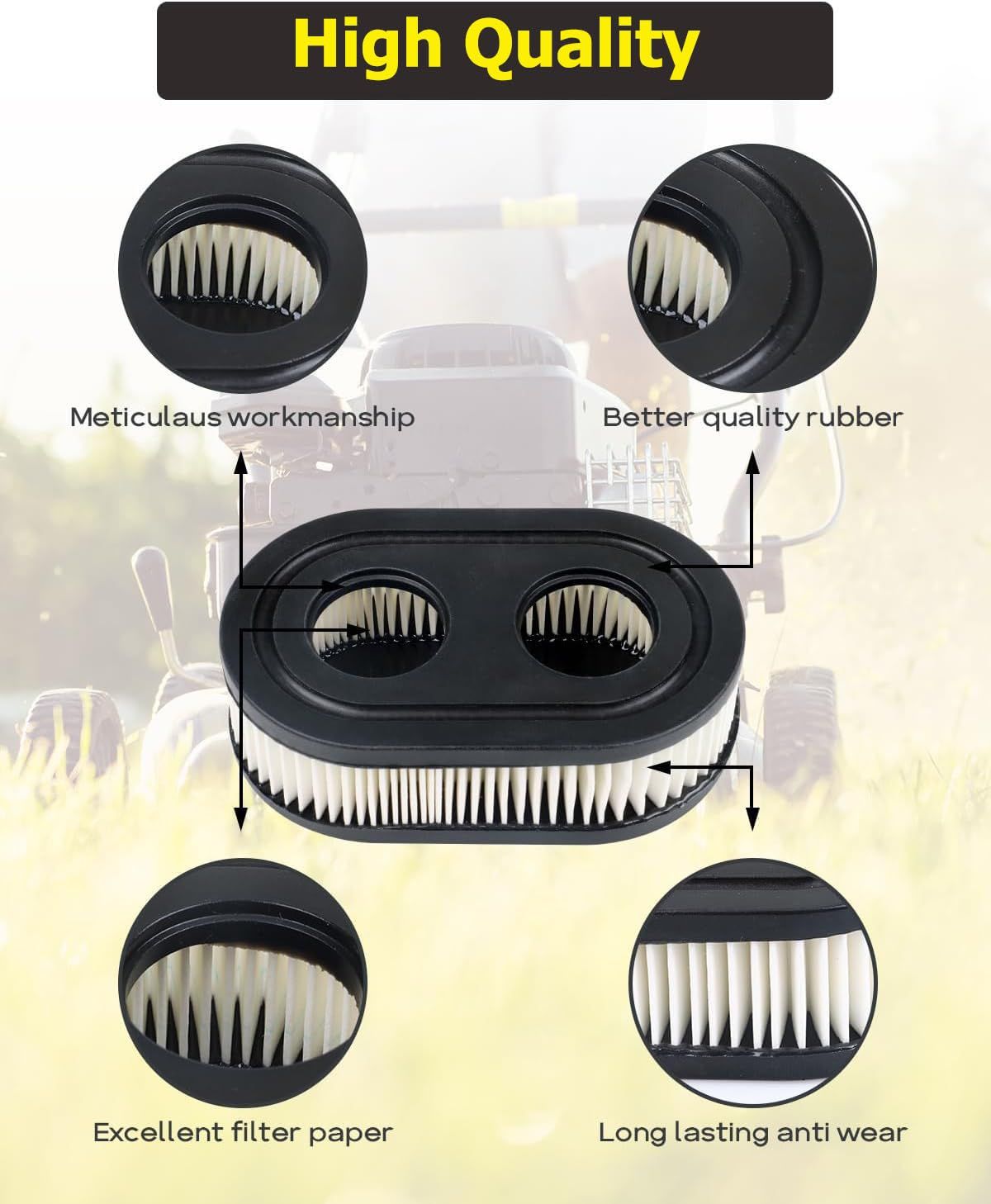 Air Filter Cleaner For Lawn Mower Easy to Operated High Quality Materials view 2