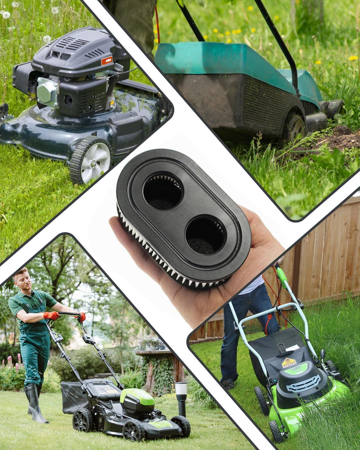 Air Filter Cleaner For Lawn Mower Easy to Operated High Quality Materials view 4