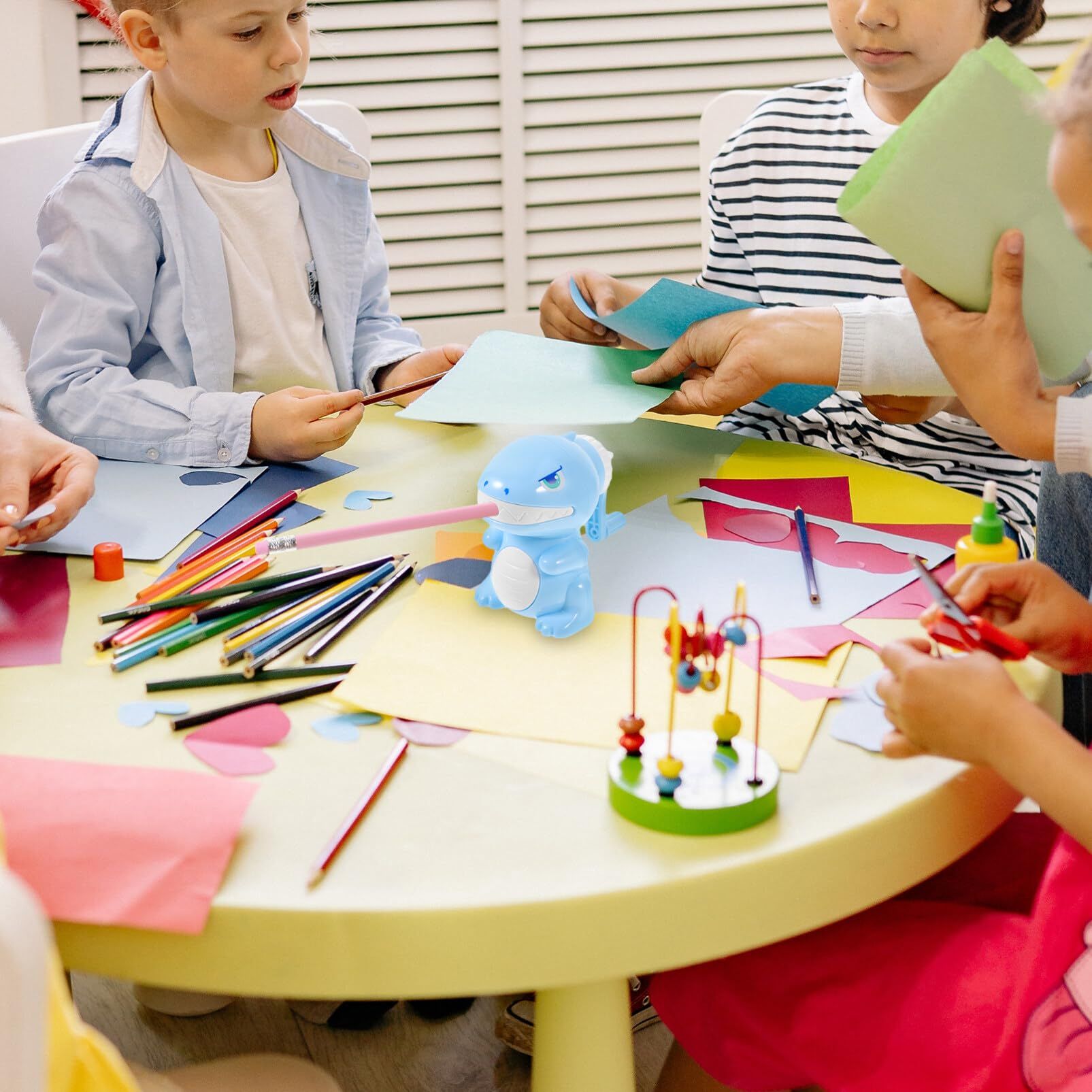 Cartoon Hand Pencil Sharpener Manual Animal Pencil Sharpeners School Hand view 4
