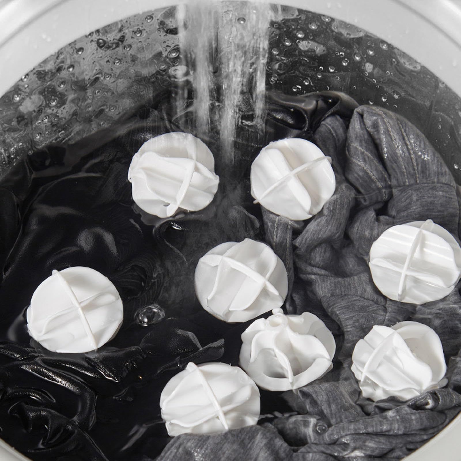 10 PCS Anti-Tangle Laundry Ball view 3