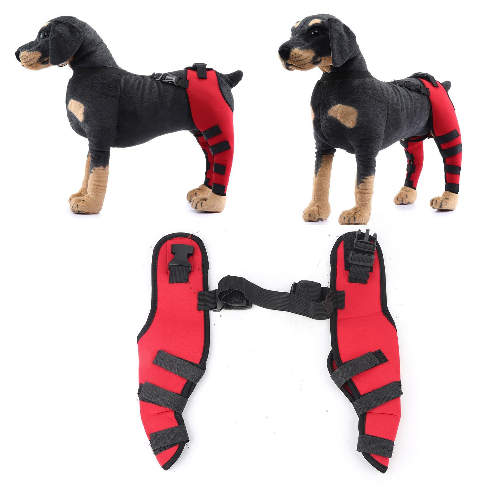 Dog Knee Brace, Leg Brace Ligament Injury Joint Pain and Muscle Sore