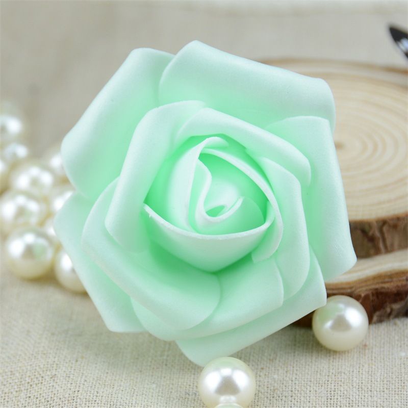 4 Pcs Big Size Real Touch Artificial Rose Head view 4