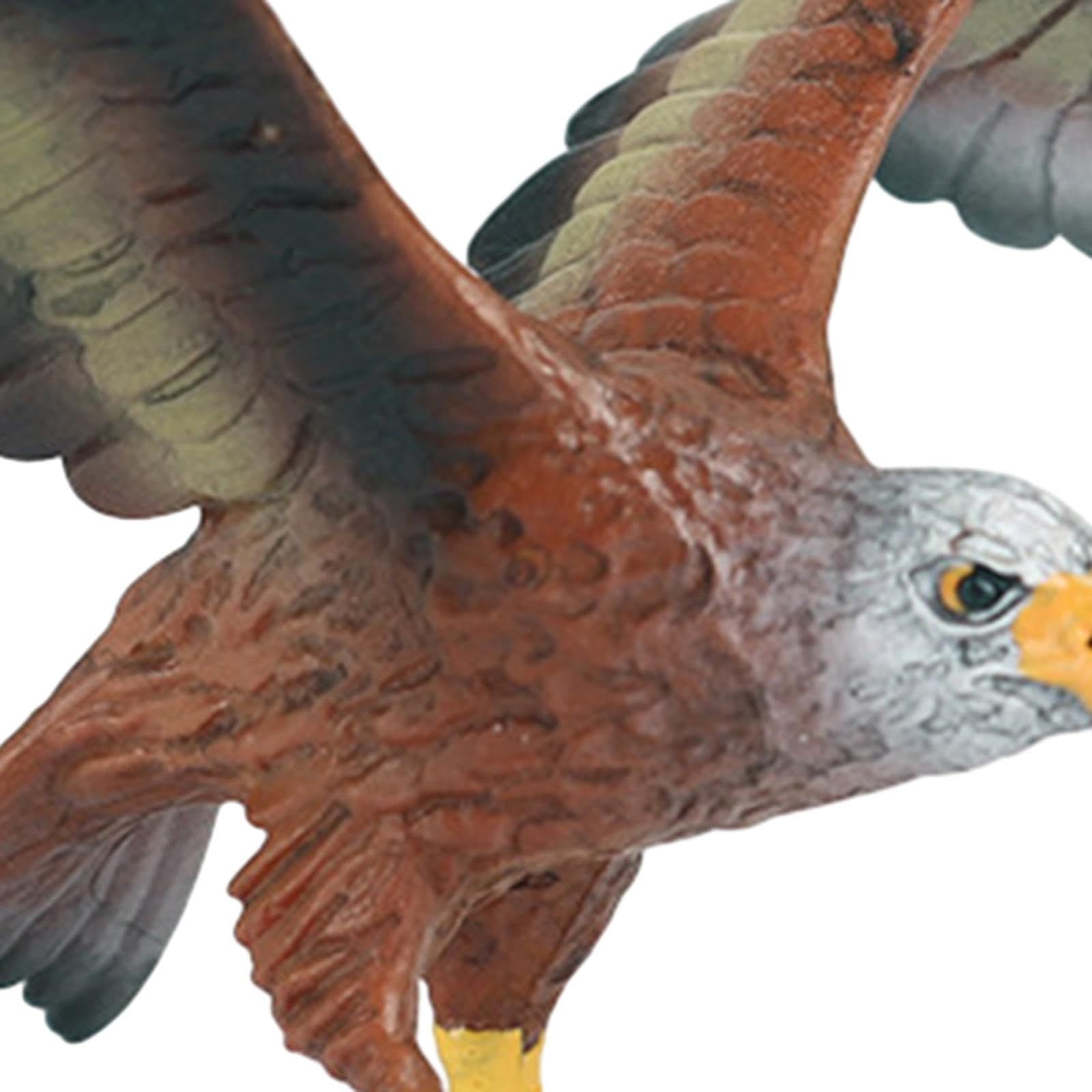 Bird Model Ornament Birthday Cake Topper Eagle Simulation Collectible Table view 3