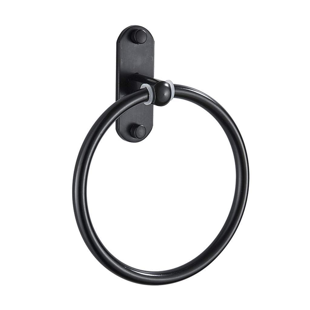 Towel Rings,Exemption Drill Hole Towel Rings,Towel Hanger Rings for Bathroom