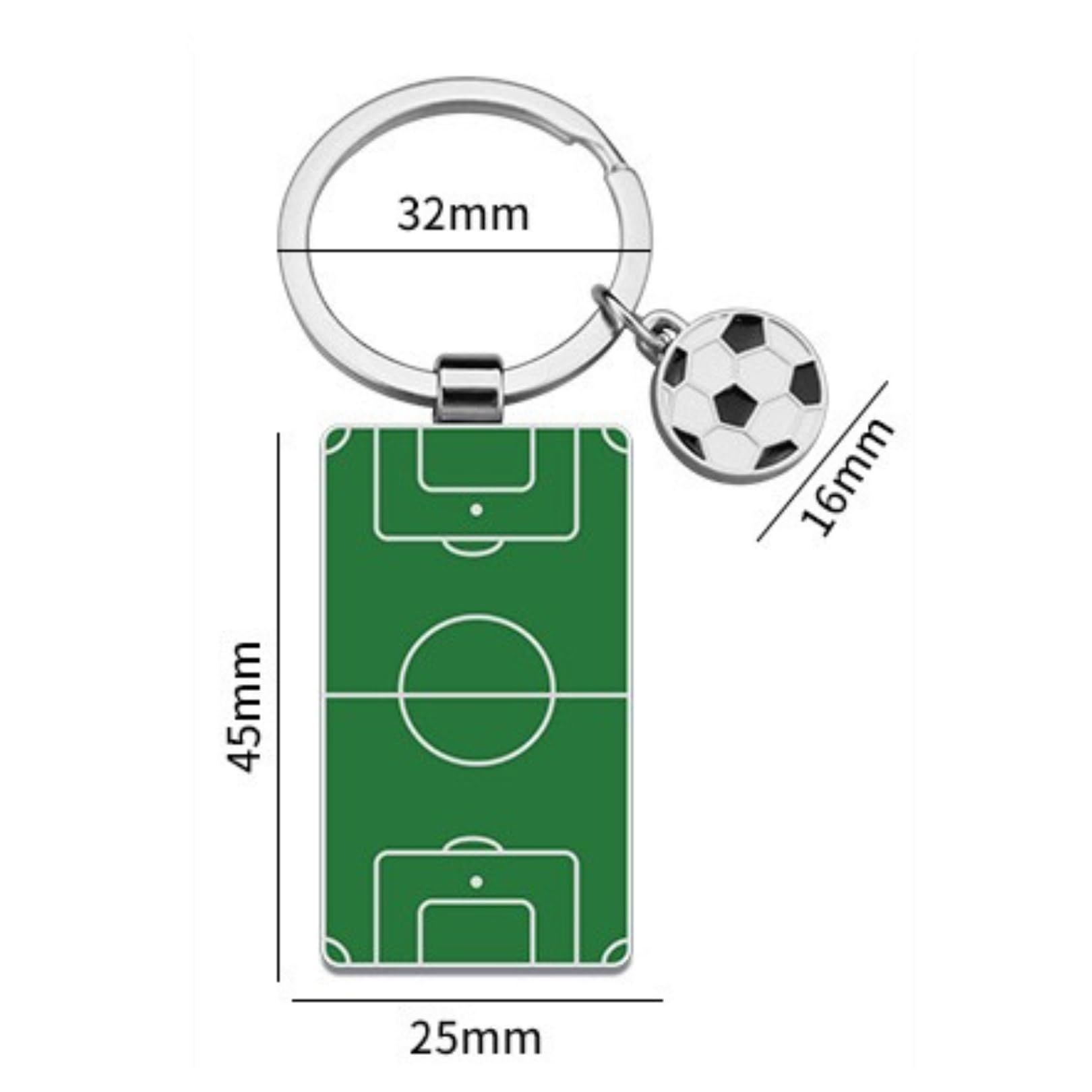 Soccer Keychain for Girls Boys view 2