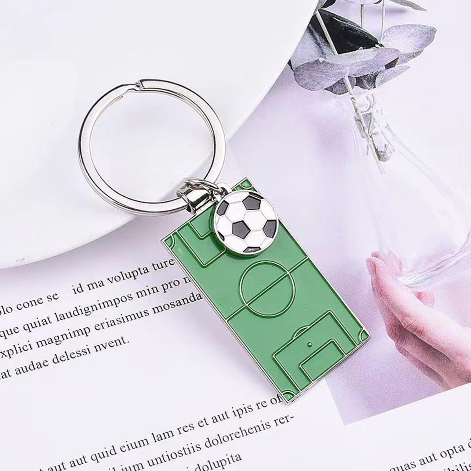 Soccer Keychain for Girls Boys view 4