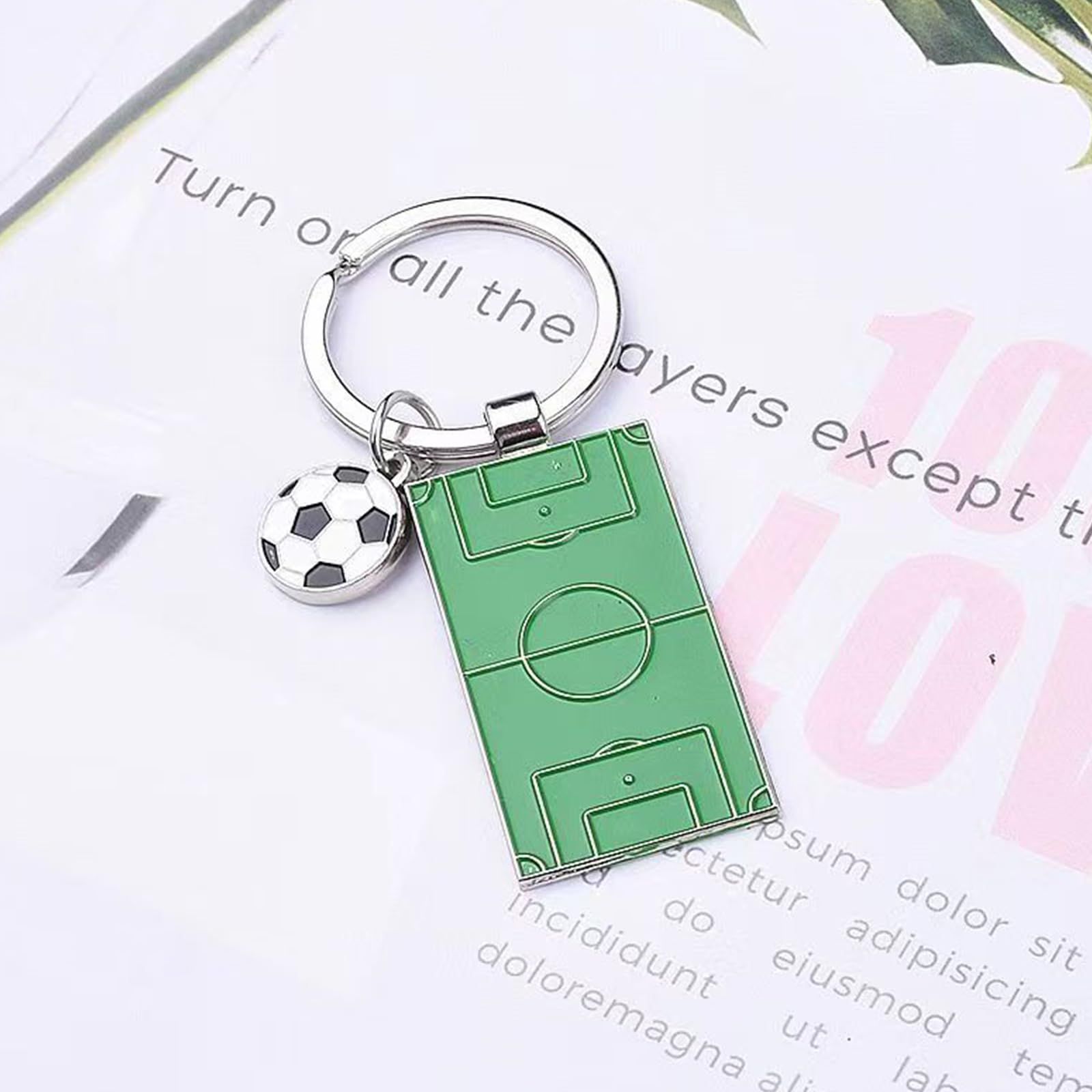 Soccer Keychain for Girls Boys view 5