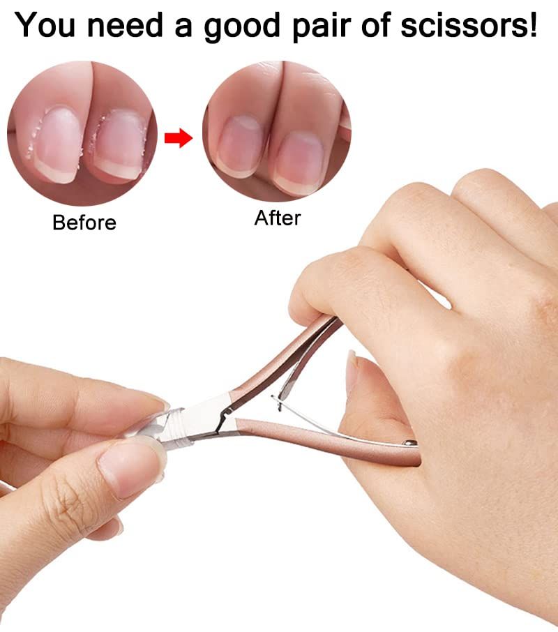Stainless Steel Nail Dead Skin Scissors view 3
