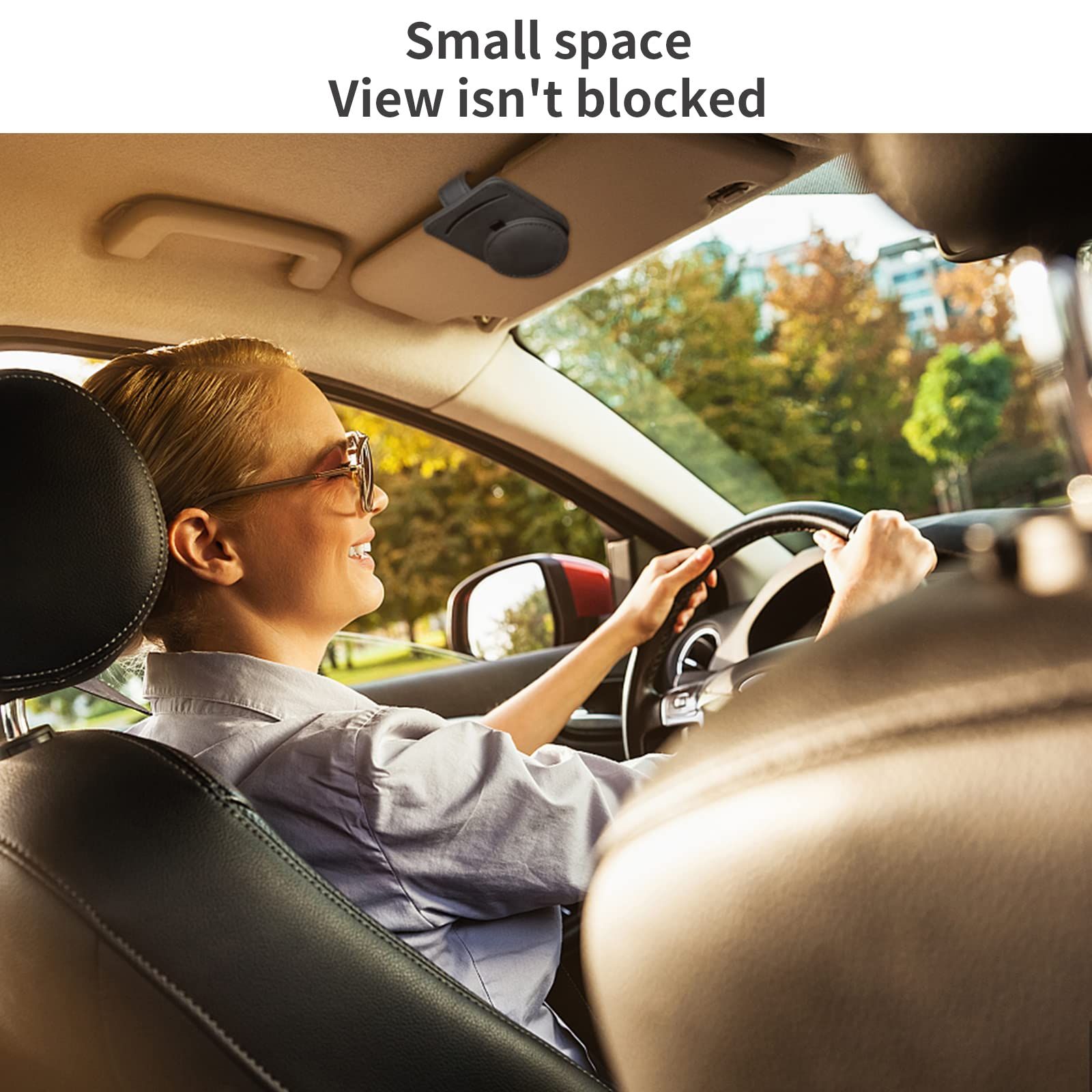 Sunglass Holder For Car - Magnetic Design view 3