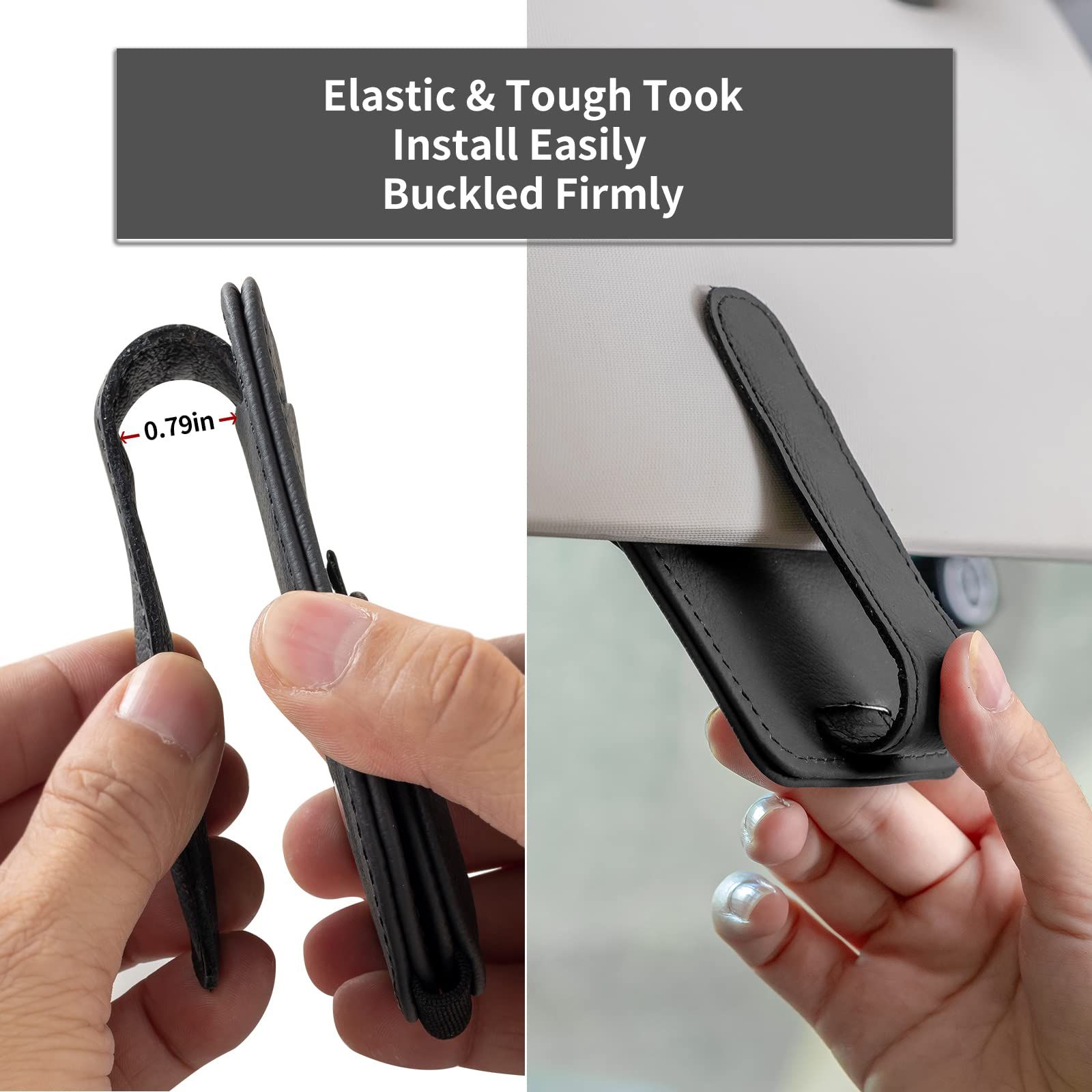 Sunglass Holder For Car - Magnetic Design view 4