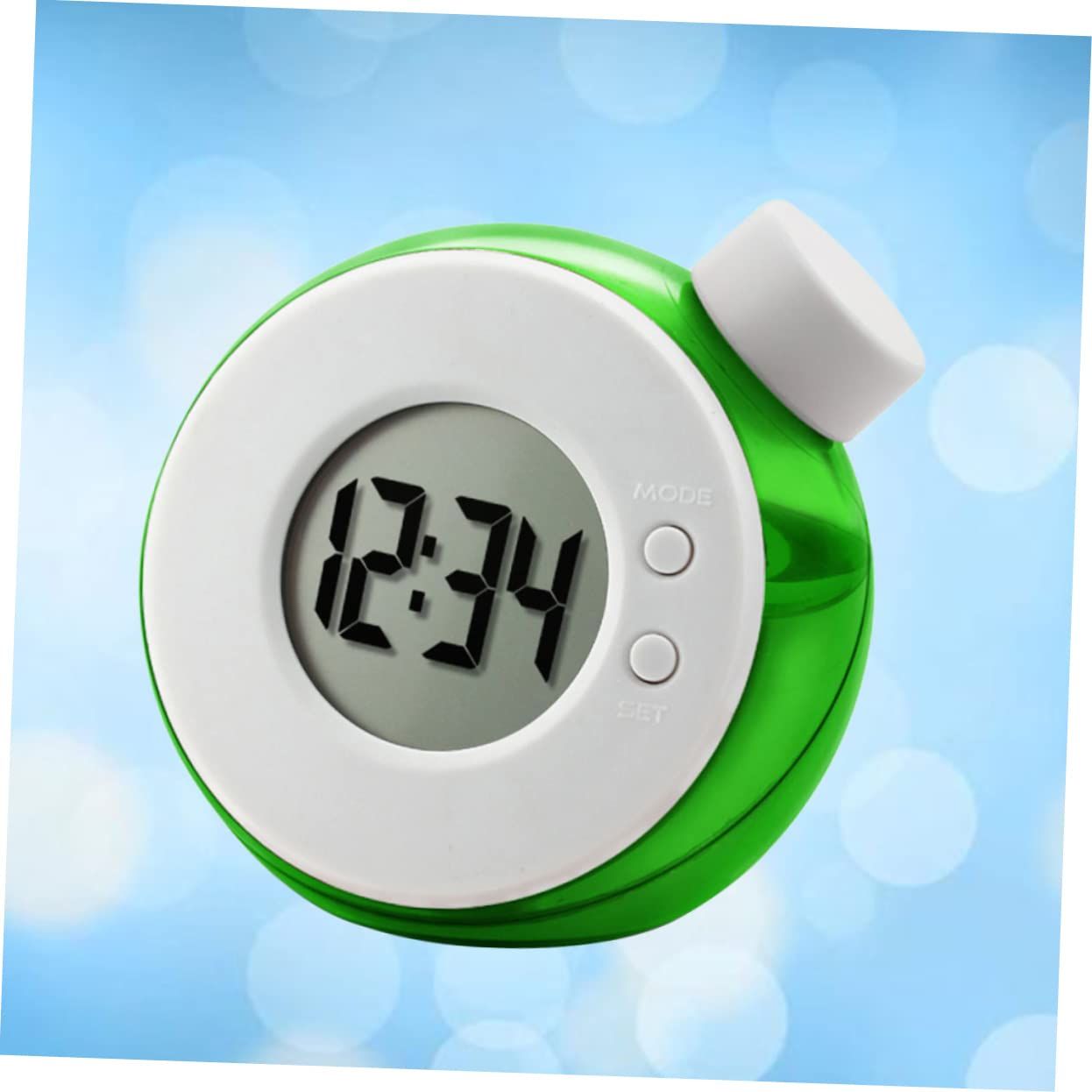 Water Powered Clock Digital Shower Clock Water Energy Clock Digital Clocks view 3