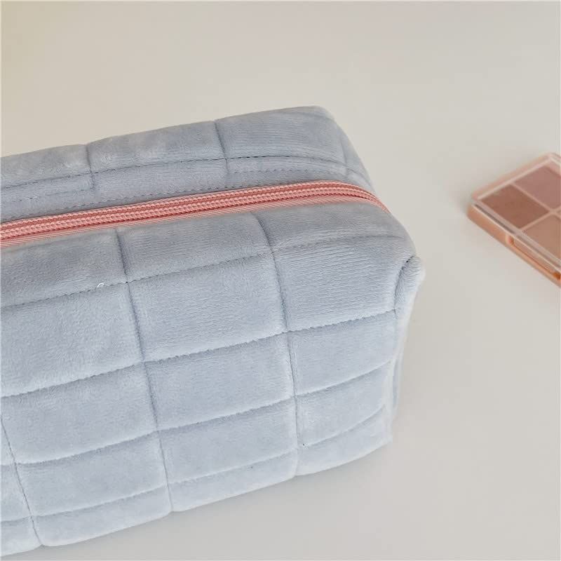 Small Cosmetic Bag Cute Makeup Bag Accessories Aesthetic Make Up Bag Purse view 3