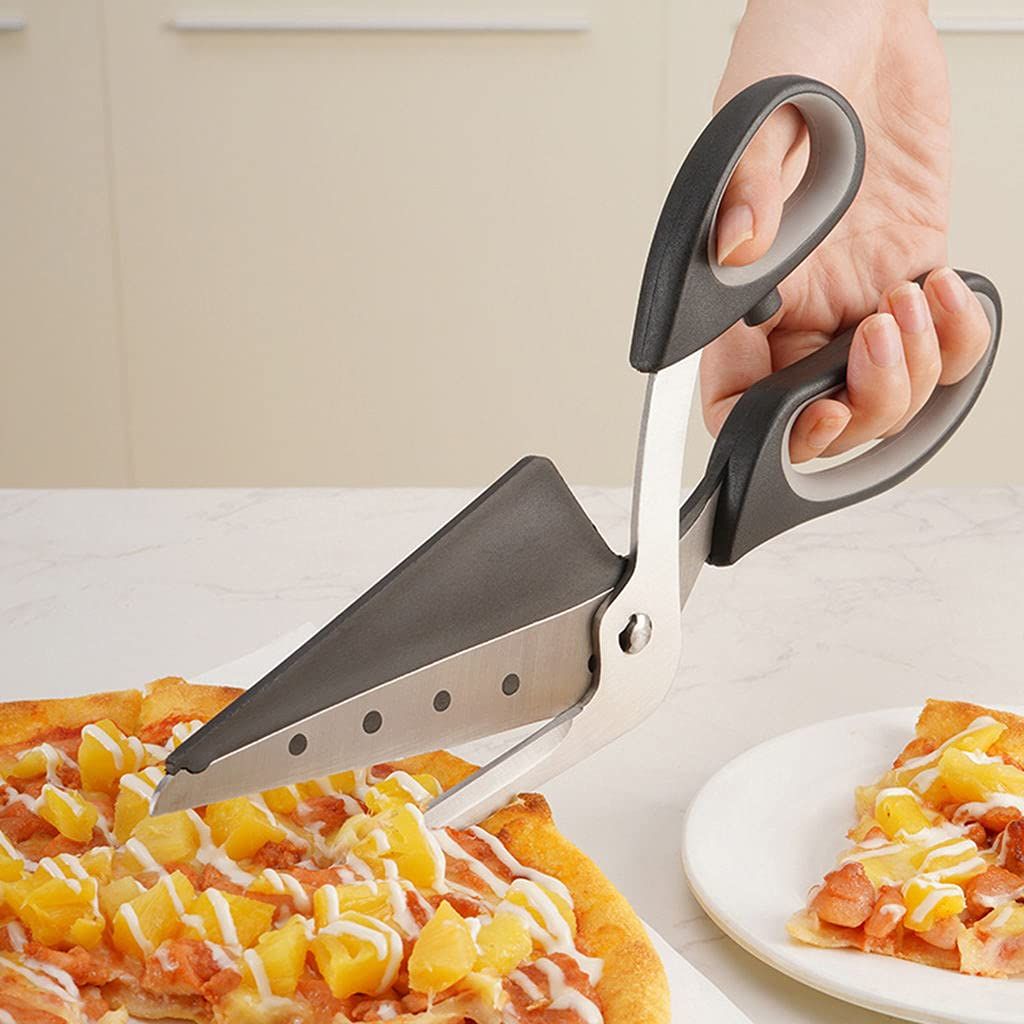 2 in 1 a Shovel Scissors Easy Cutting Durable Sturdy Removable Portable Baking view 2