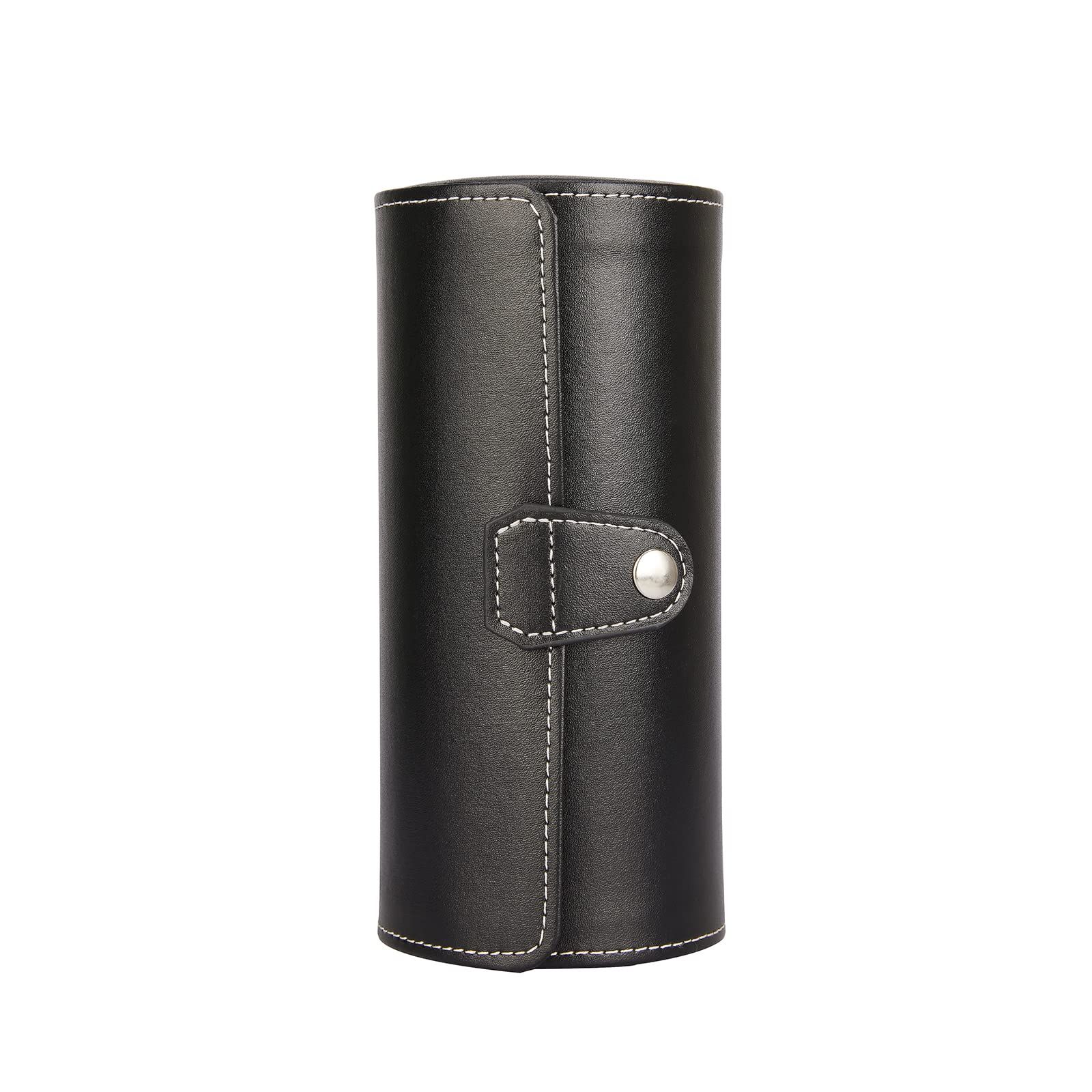 Watch Box, 3 Slots Watch Box with Leather for Men and Women Watch Jewelry view 3