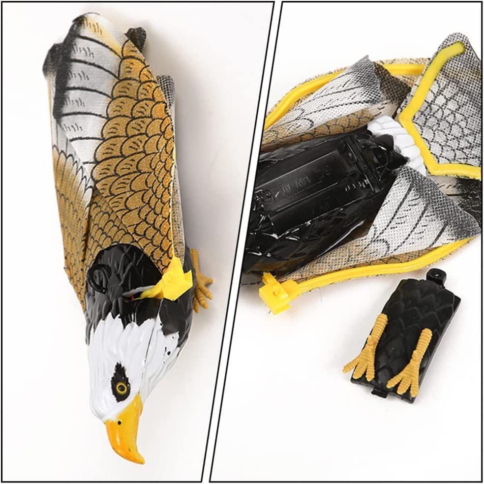 2 Pack Electronic Simulation Flying Bird Toy for Cats view 4