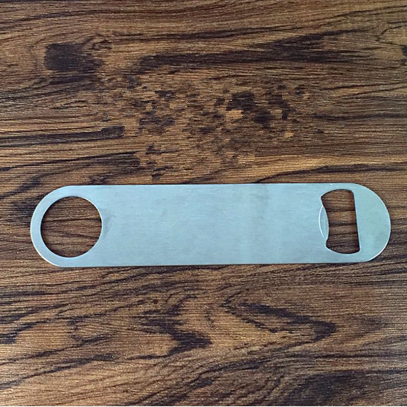 Heavy Duty Stainless Steel Flat Bottle Opener