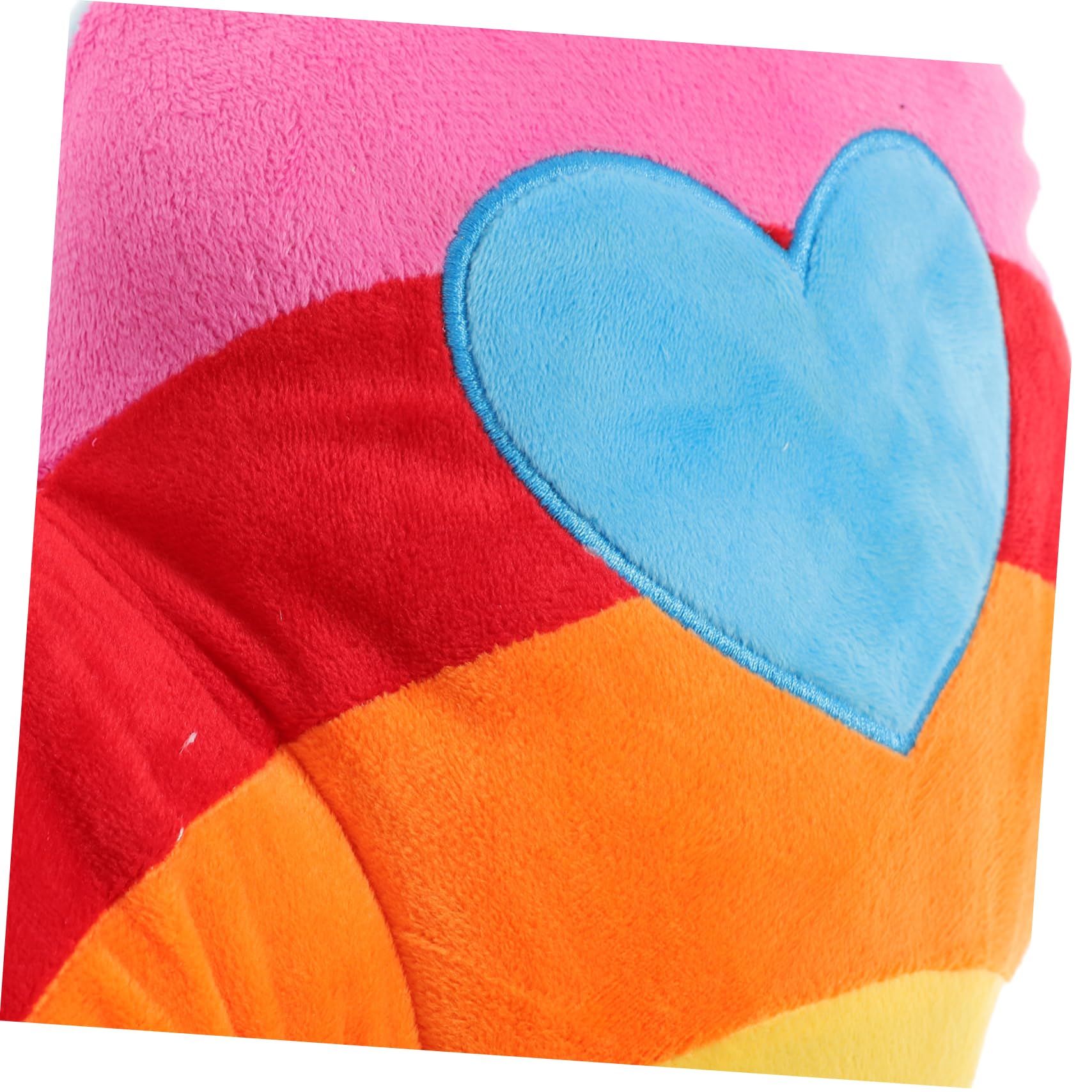 1pc Heart Cushion Heart Throw Home Décor Aesthetic Pillows Blanket for Kids view 3