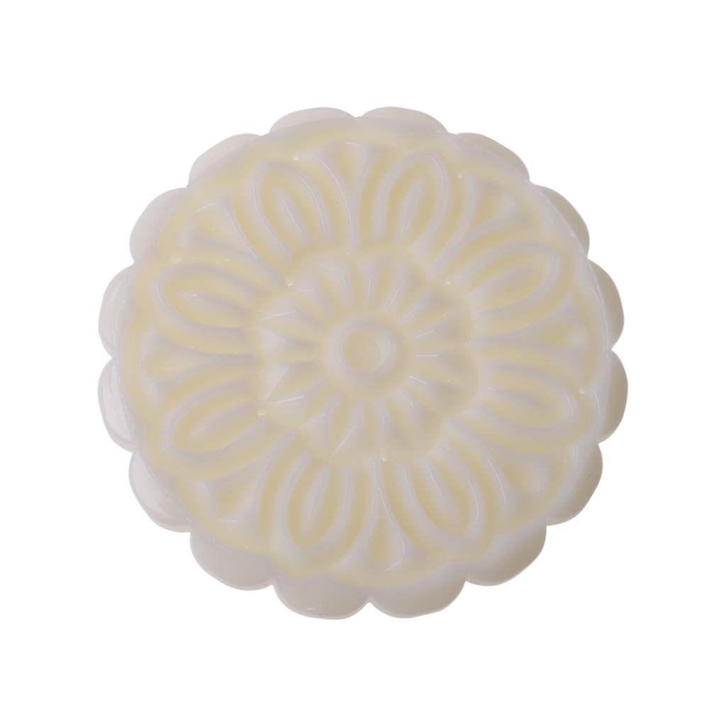 150g Mooncake Mold -- 4 Flowers Stamps Round Hand Press Moon -Cake Pastry view 4