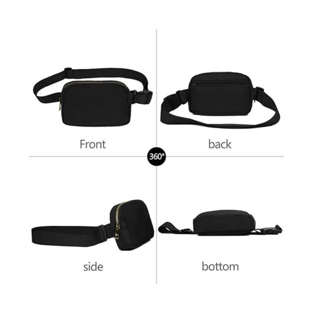 Belt Bag Waist Pack Crossbody Bags Bum Bag for Running Hiking Travel Workout view 2