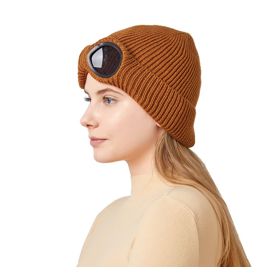 Unisex Wool Knitted, Warm Winter Stylish Hat Outdoor Sports Cap Women's