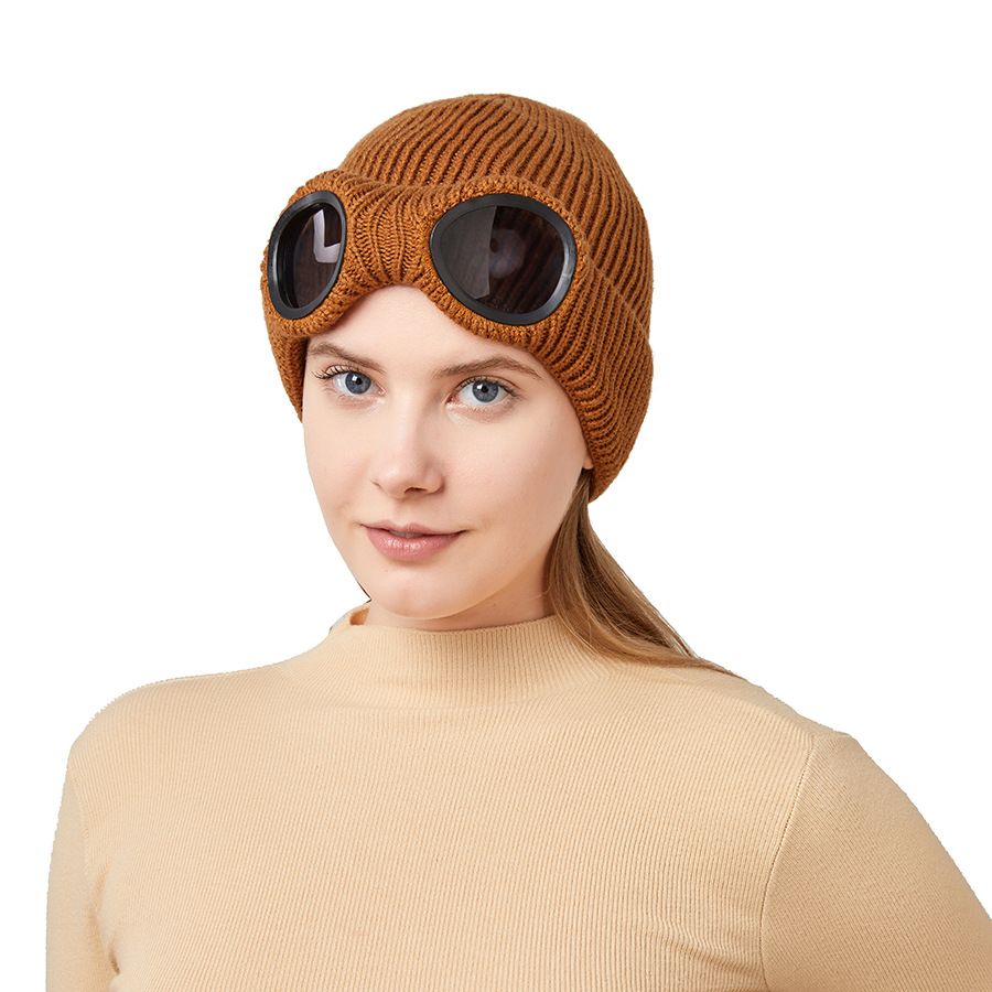 Unisex Wool Knitted, Warm Winter Stylish Hat Outdoor Sports Cap Women's view 2