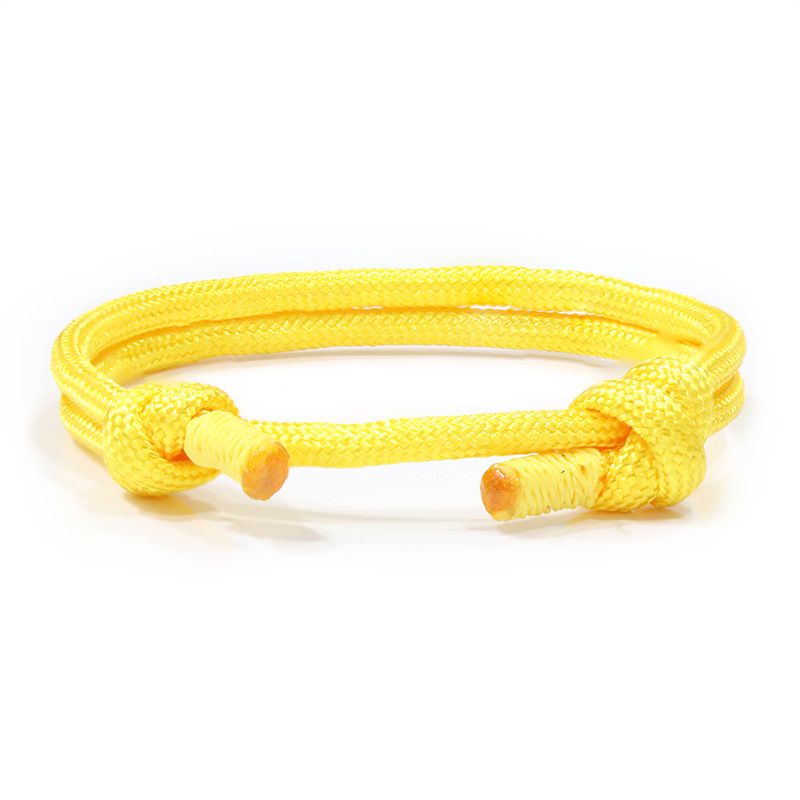 Bracelet for Women - Adjustable String Bracelet for Men - Sailors Knot Ripcord view 2