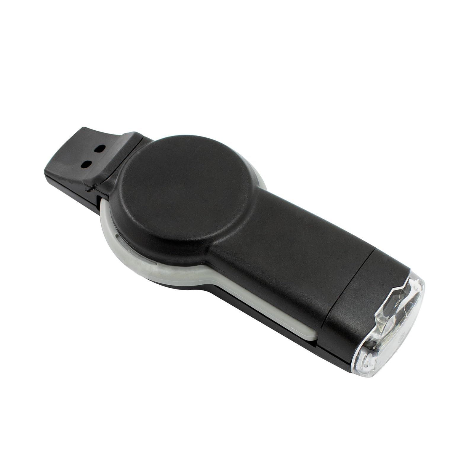 7 in 1 Camping Compasses Thermometer Magnifier Flashlight with Lanyard view 4