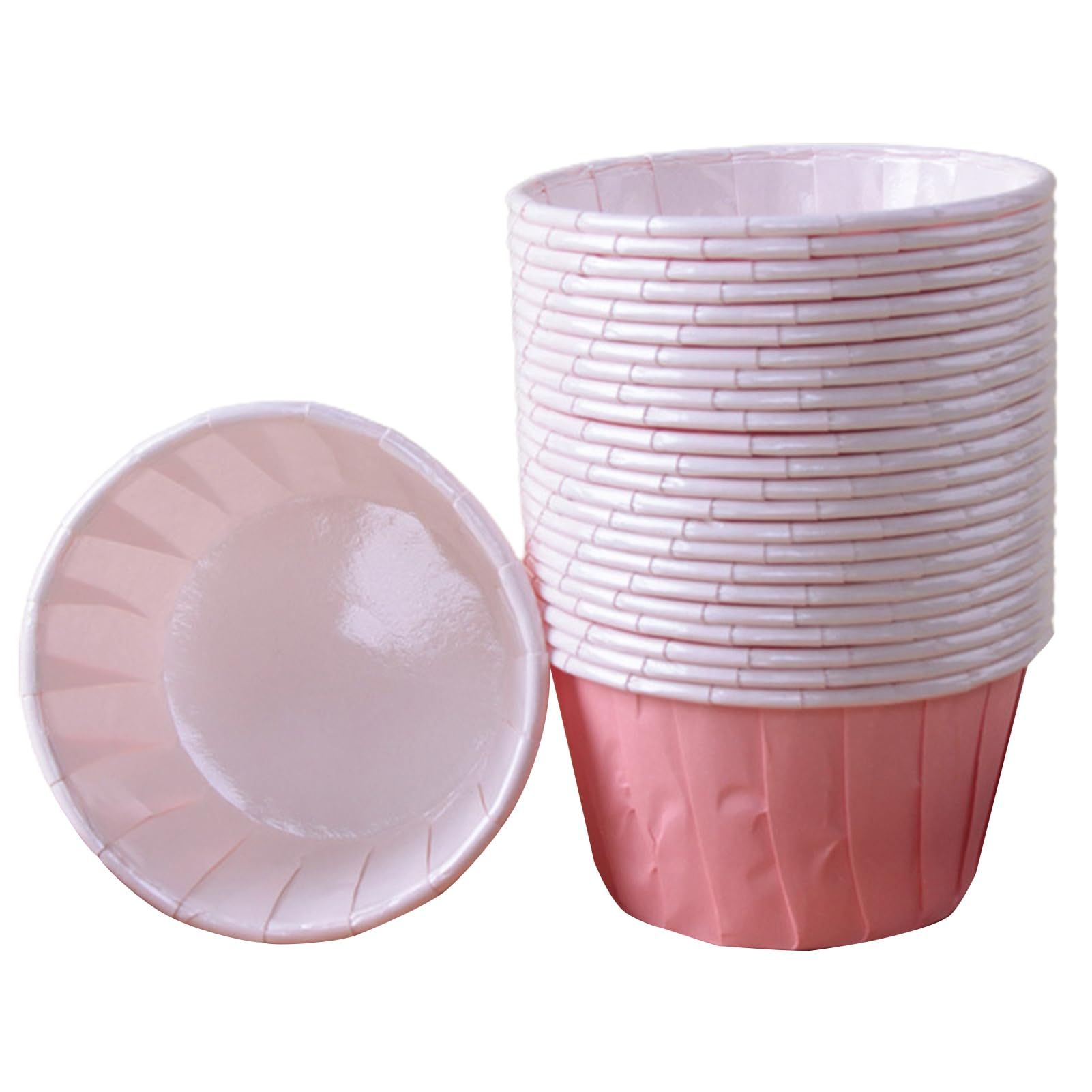 Greaseproof Cupcake Liners 50pcs Cake Cup Liners Greaseproof Paper Waterproof view 4