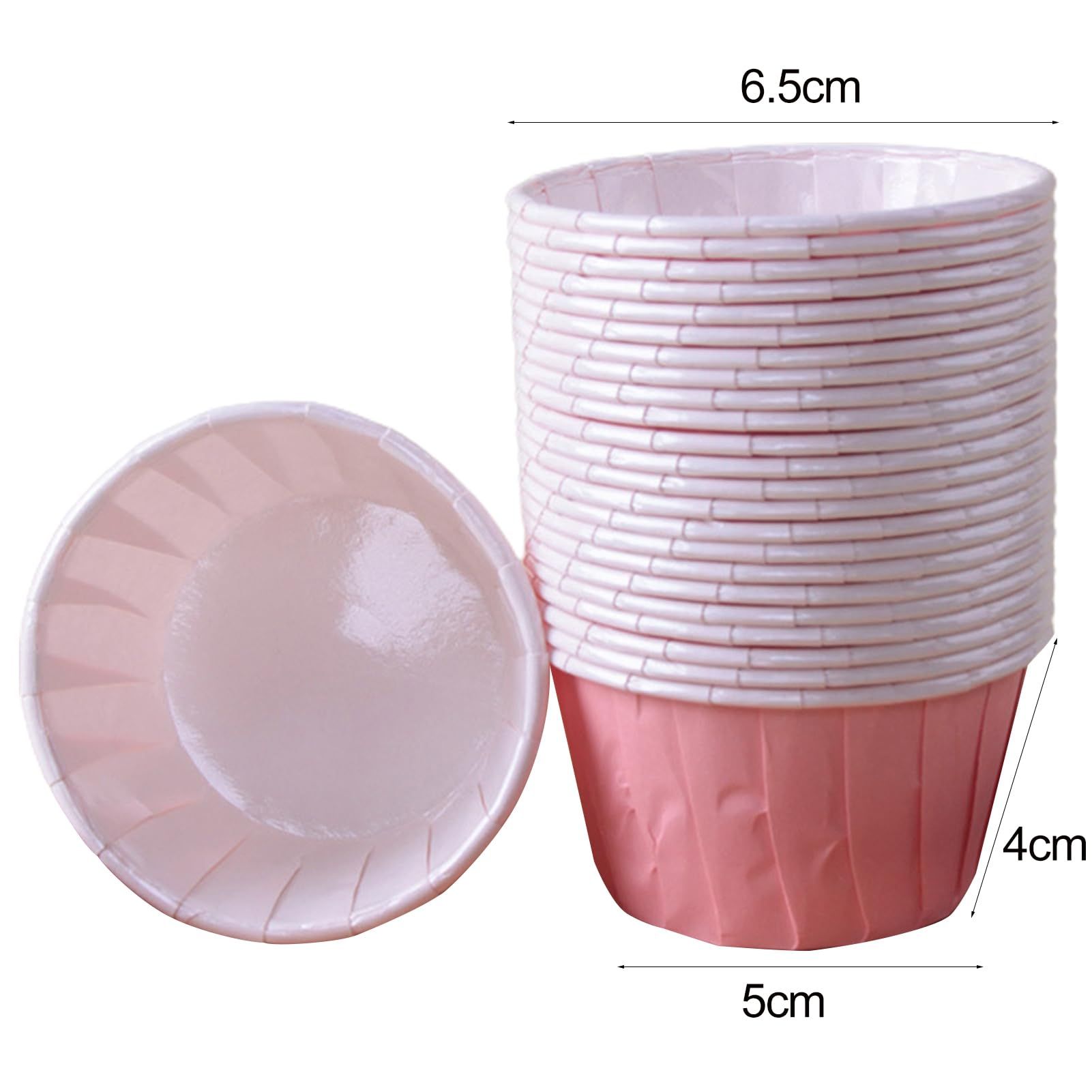 Greaseproof Cupcake Liners 50pcs Cake Cup Liners Greaseproof Paper Waterproof view 5
