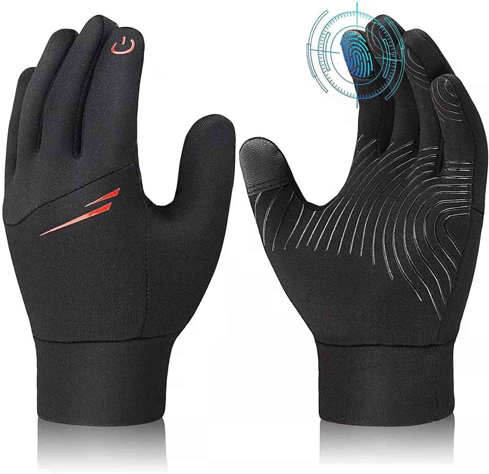 Winter Thicken Thermal Gloves Lightweight Anti-Slip Touch Screen Gloves view 4