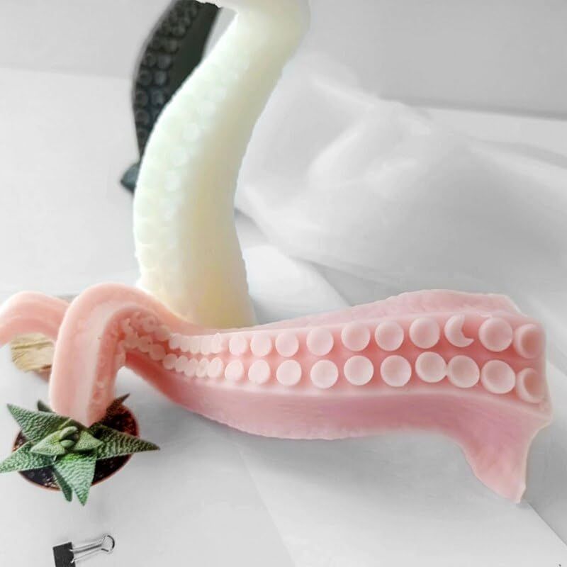 Soap Molds Hand-Making Tools Octopus Tentacle Shaped Non-Stick Silicone view 5