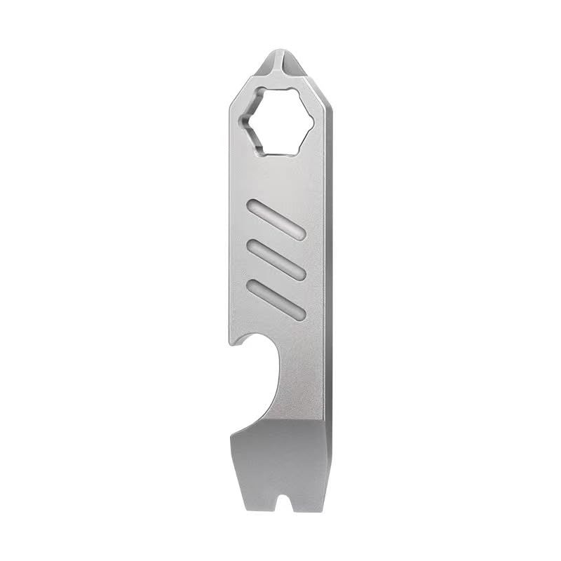 Titanium Pry Bar with Bottle Opener Function (Mini Pry bar)Mini pry bar