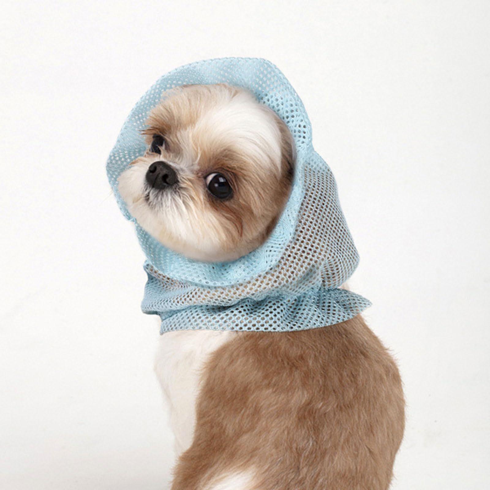 Anti-Fly Covers Pet Ear Cover Anti-Fly Mesh Covers Comfortable Fit Elasticity view 4