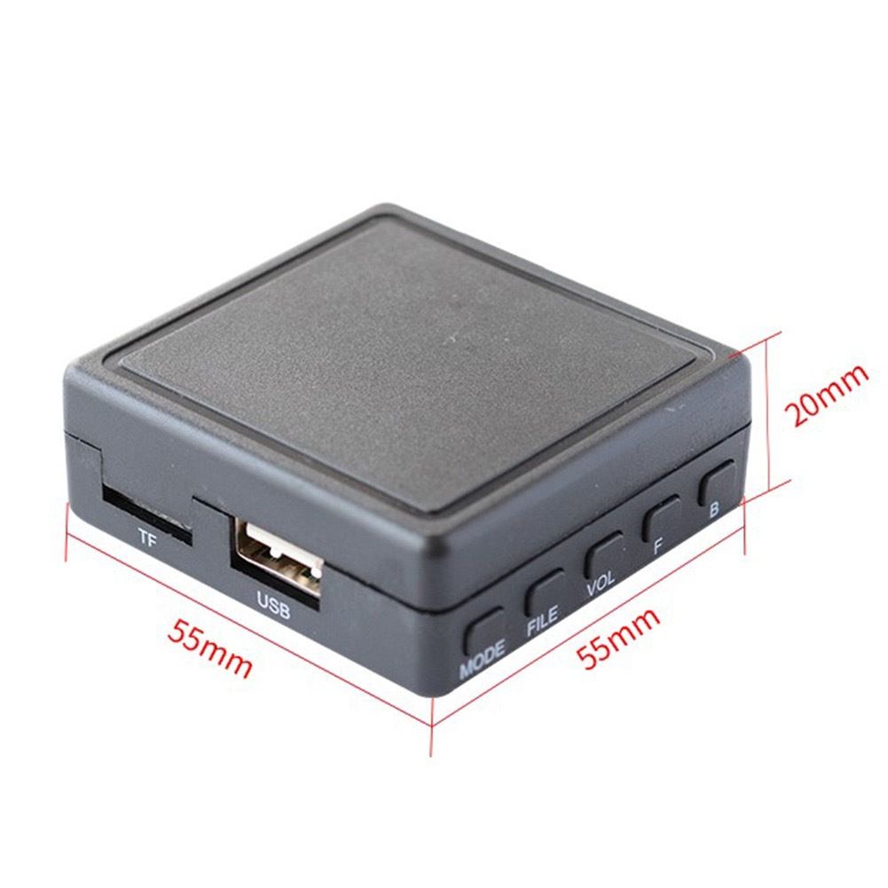 with Microphone Car Bluetooth-- Audio Module Adapter Replacement Compatible view 2