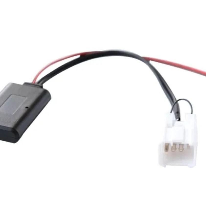 with Microphone Car Bluetooth-- Audio Module Adapter Replacement Compatible view 4
