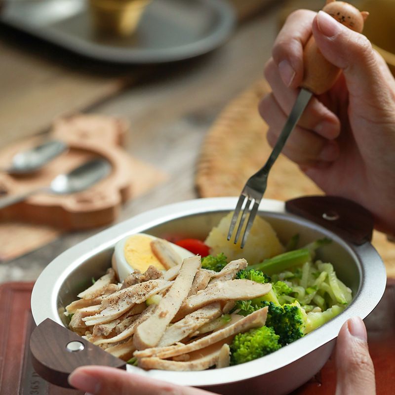 Stainless Steel Bowl - Camp Bowl with Handles view 3